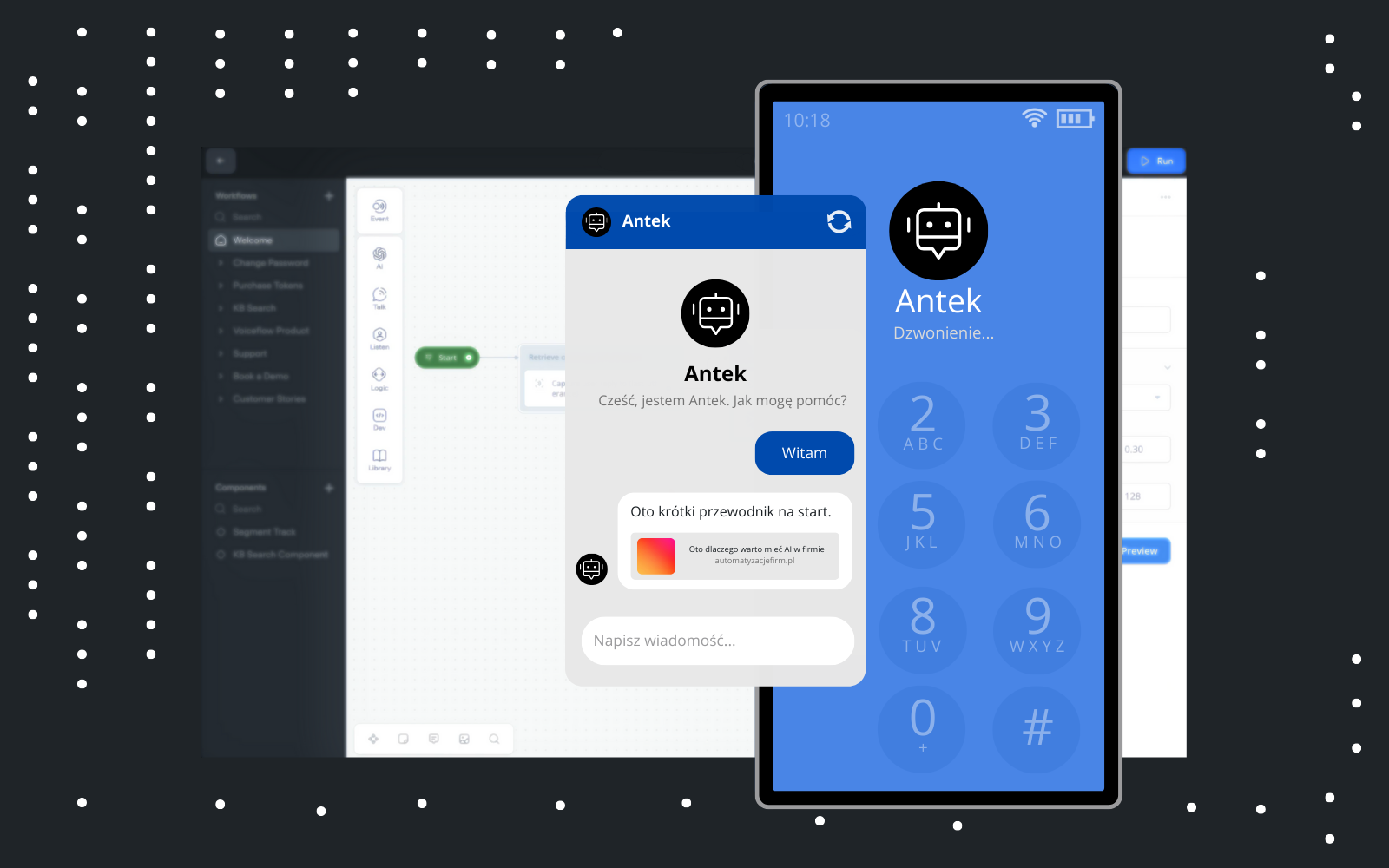 Podgląd dashboardu aplikacji